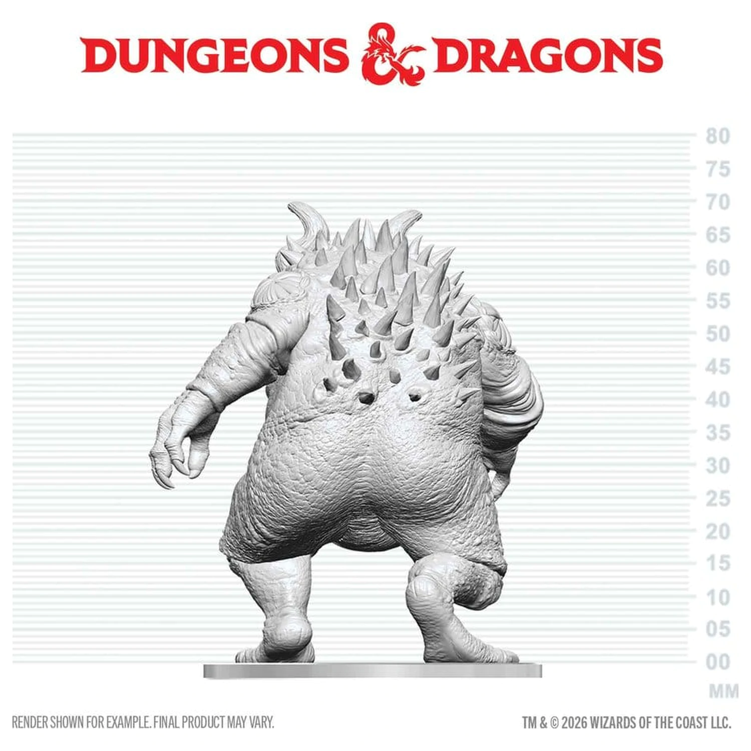 Dungeons & Dragons Nolzur's Marvelous Miniatures Nenatretá miniatúra Hezrou 17 cm produktová fotografia