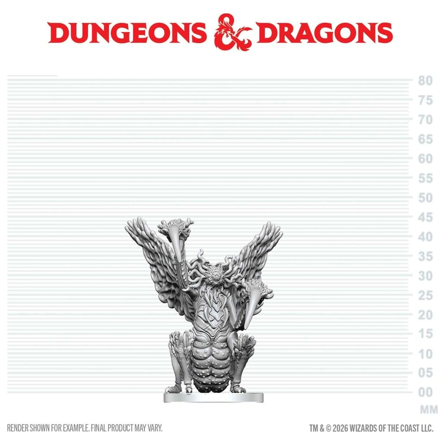 Dungeons & Dragons Nolzur's Marvelous Miniatures Nenamaľovaná miniatúra Mi-Go 14 cm produktová fotografia