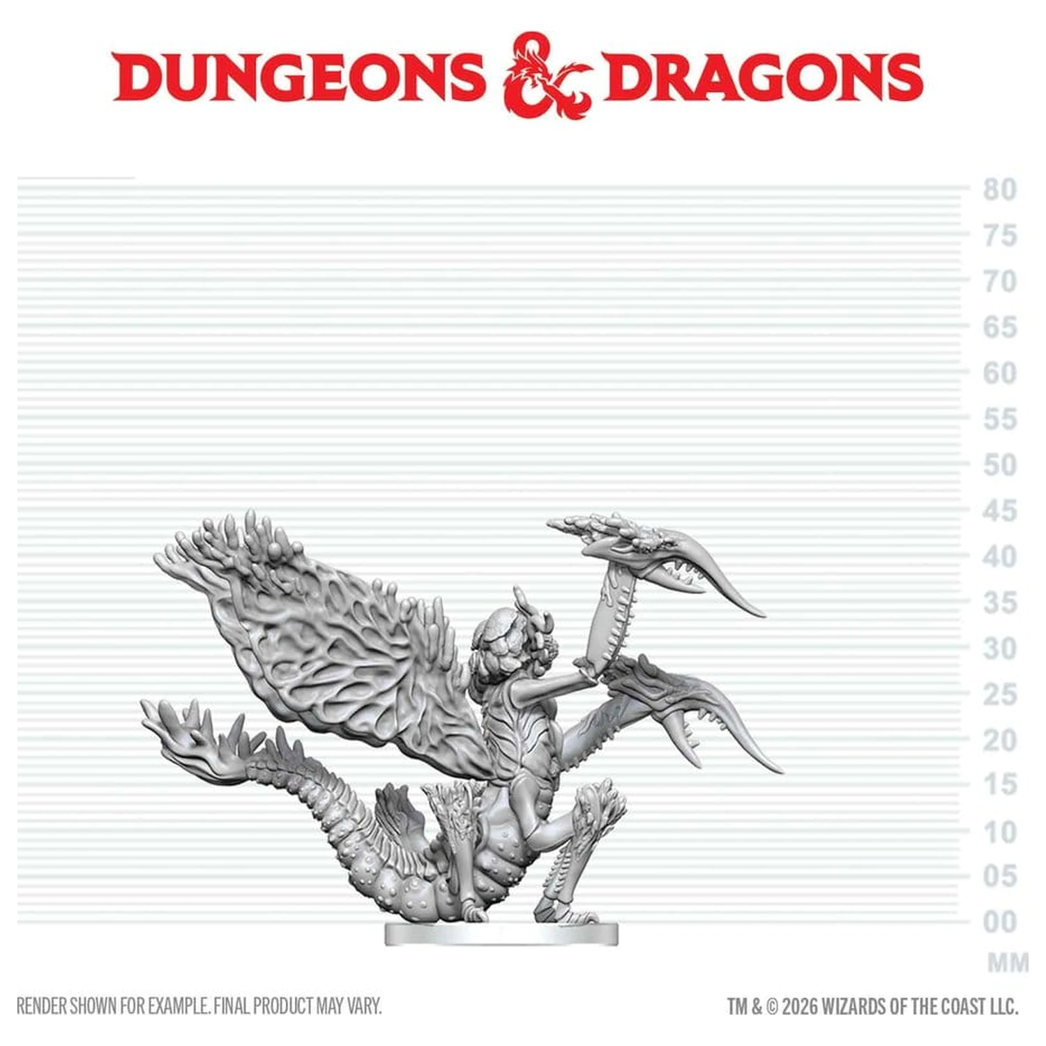 Dungeons & Dragons Nolzur's Marvelous Miniatures Nenamaľovaná miniatúra Mi-Go 14 cm produktová fotografia