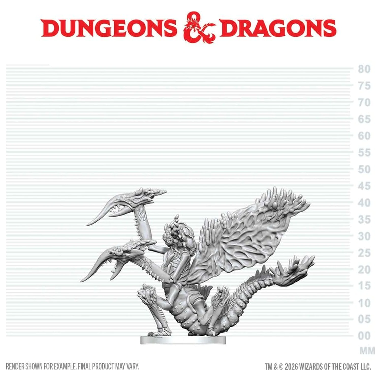 Dungeons & Dragons Nolzur's Marvelous Miniatures Nenamaľovaná miniatúra Mi-Go 14 cm produktová fotografia