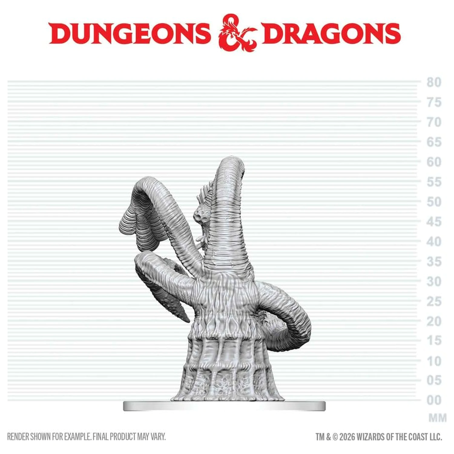 Dungeons & Dragons Nolzur's Marvelous Miniatures Nenatretá miniatúra Yithian 14 cm produktová fotografia