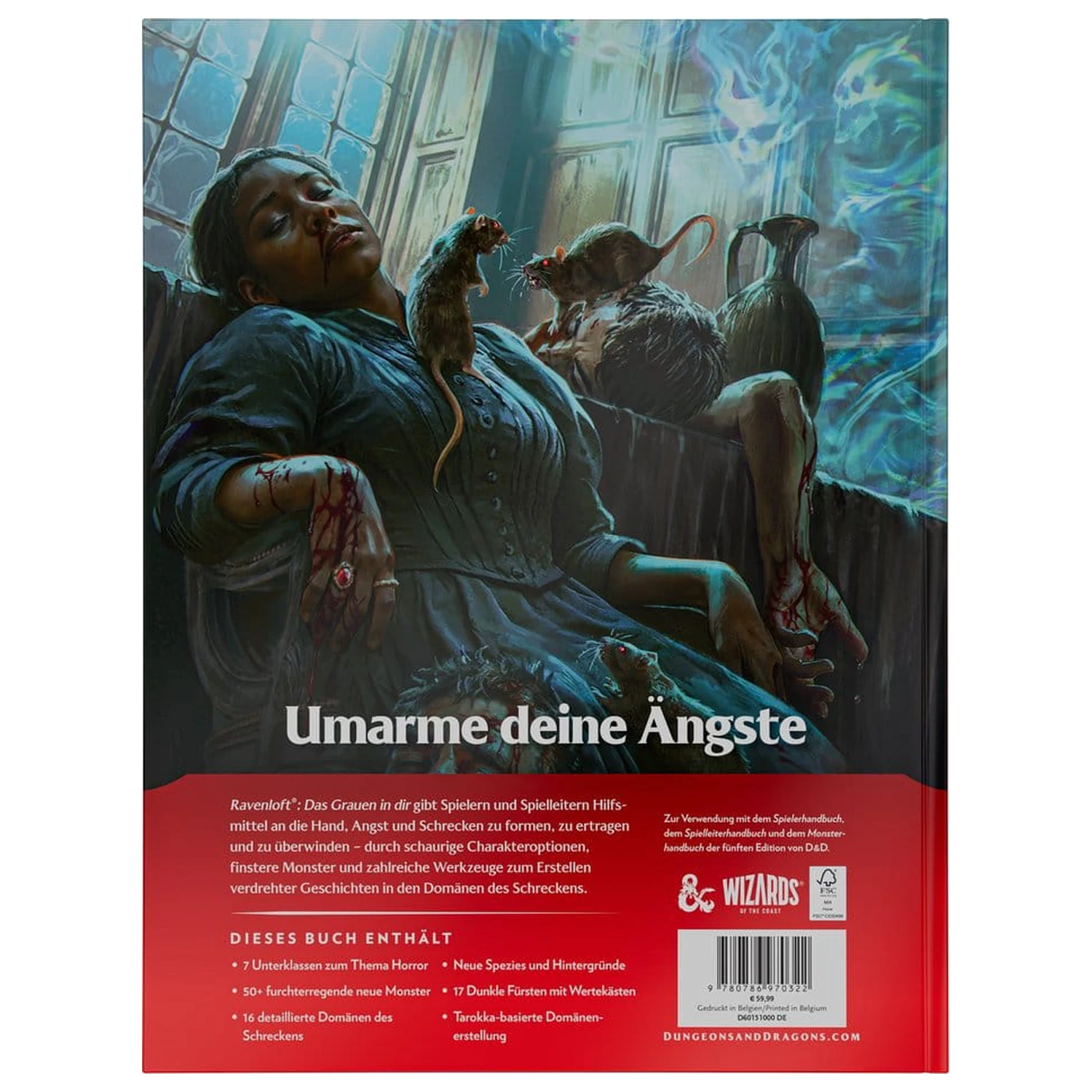 Dungeons & Dragons RPG Ravenloft: Das Grauen in Dir Kniha *Nemecká verzia* produktová fotografia