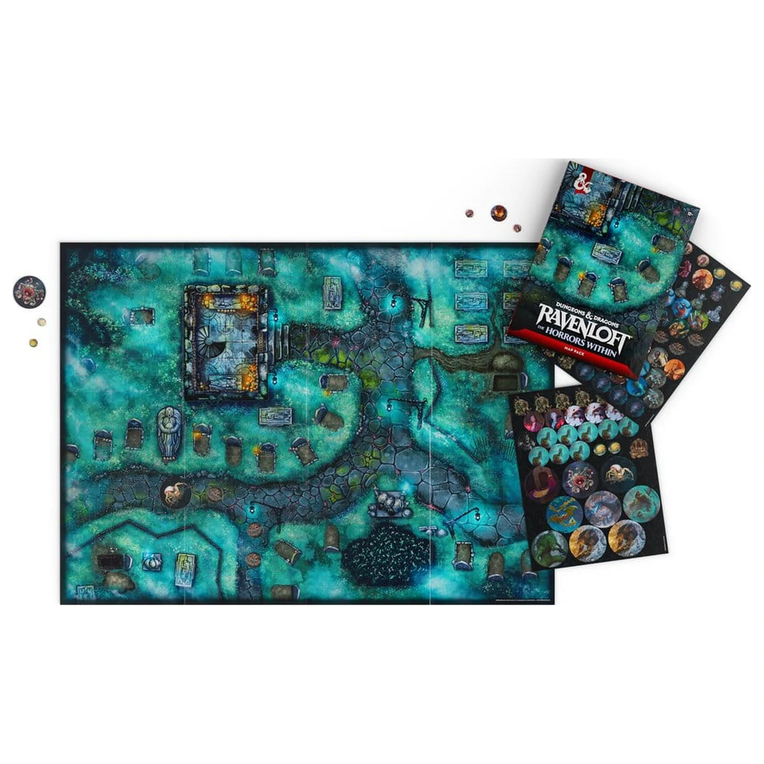 Dungeons & Dragons RPG Ravenloft: The Horrors Within balíček máp *anglická verzia* produktová fotografia