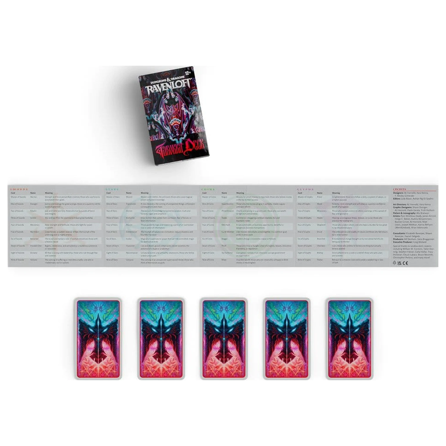 Dungeons & Dragons RPG Ravenloft: The Horrors Within Tarokka Deck *Anglická Verzia* produktová fotografia