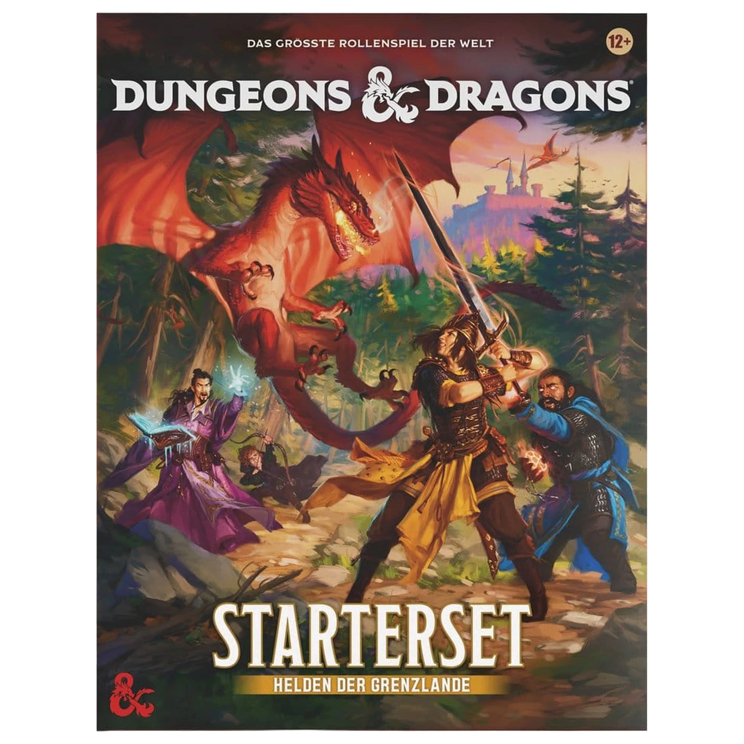 Dungeons & Dragons RPG štartovací set: Helden der Grenzlande german produktová fotografia