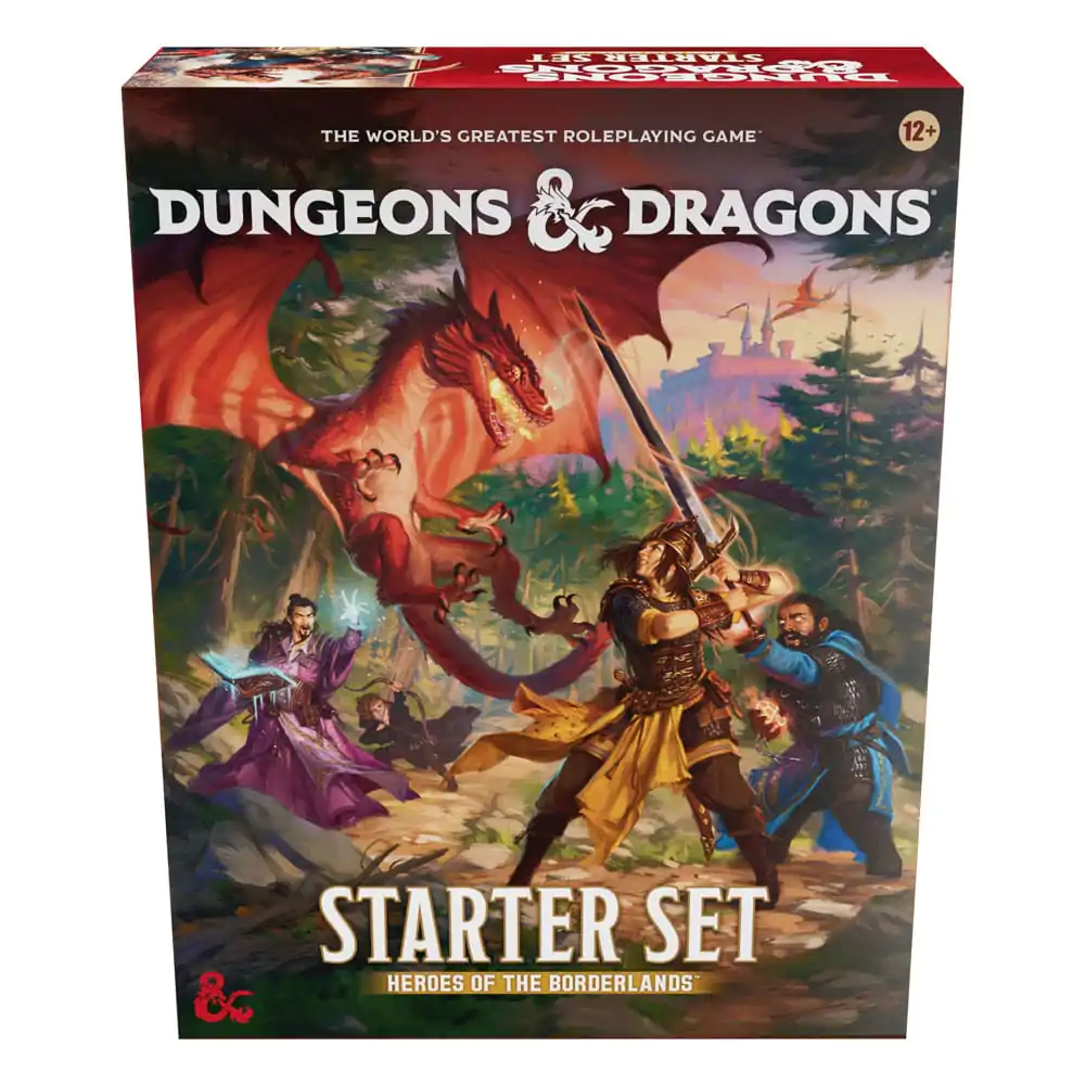 Dungeons & Dragons RPG štartovacia sada: Heroes of the Borderlands anglická produktová fotografia