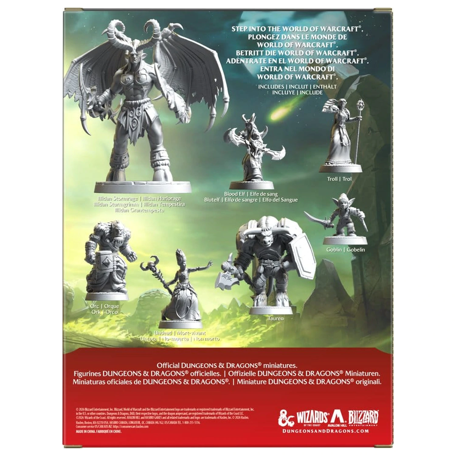 Dungeons & Dragons x World of Warcraft Sada miniatúr 1 produktová fotografia