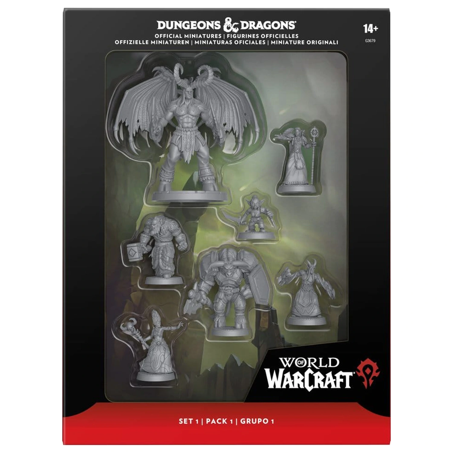 Dungeons & Dragons x World of Warcraft Sada miniatúr 1 produktová fotografia