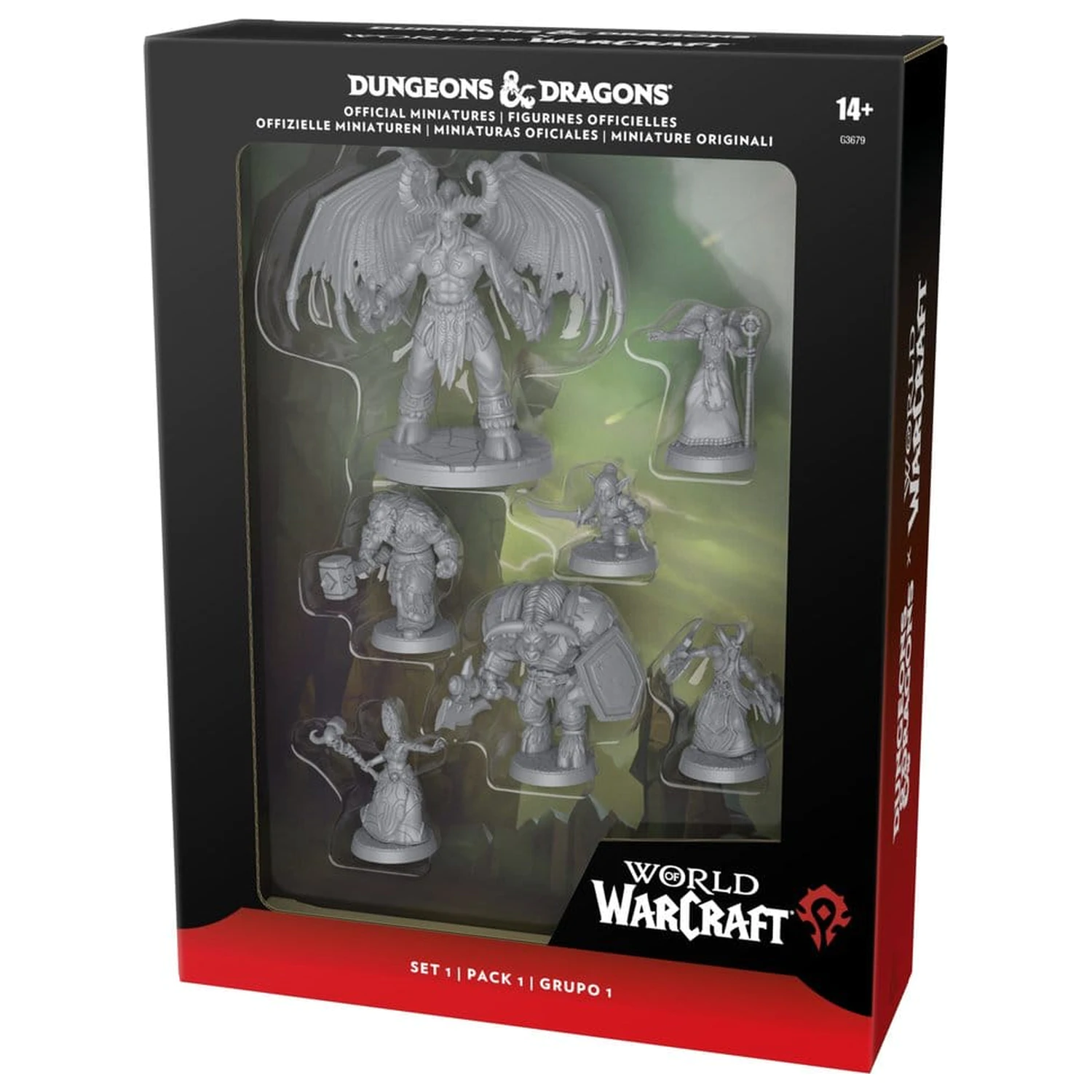 Dungeons & Dragons x World of Warcraft Sada miniatúr 1 produktová fotografia