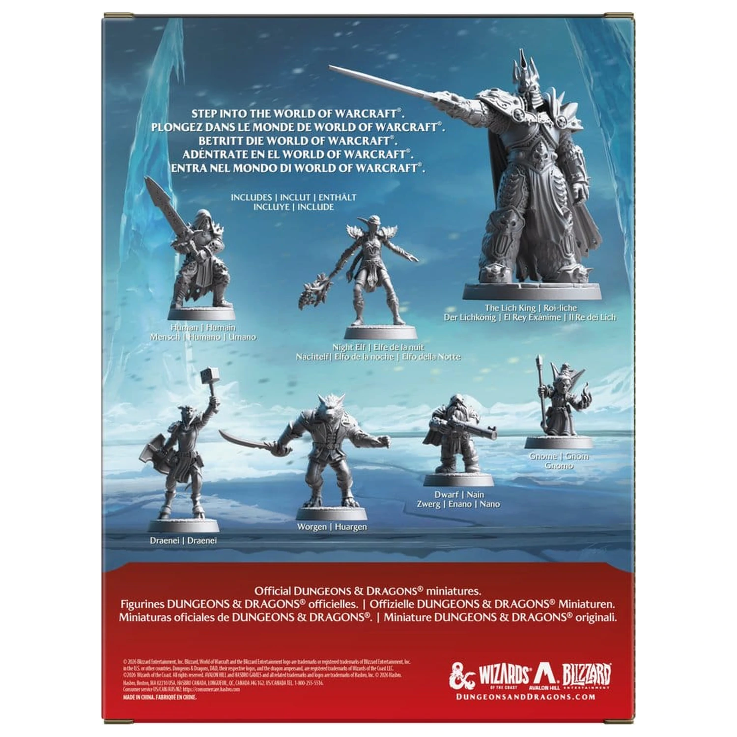 Dungeons & Dragons x World of Warcraft Miniatúry Set 2 produktová fotografia