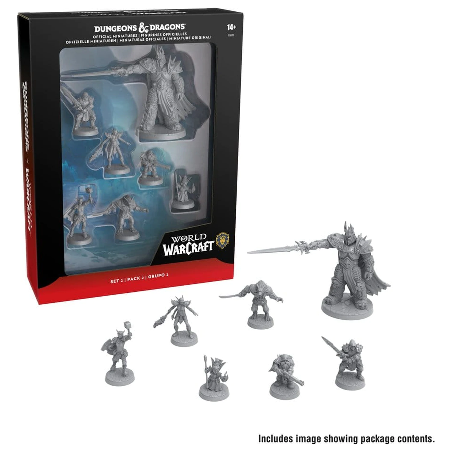 Dungeons & Dragons x World of Warcraft Miniatúry Set 2 produktová fotografia