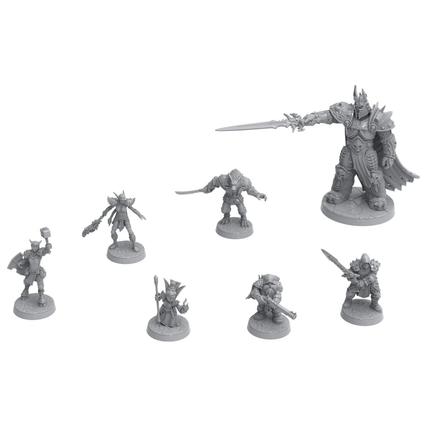 Dungeons & Dragons x World of Warcraft Miniatúry Set 2 produktová fotografia