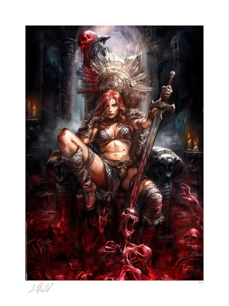 Dynamite Entertainment Art Print Red Sonja: Long Live the Queen 46 x 61 cm - nerámovaný produktová fotografia
