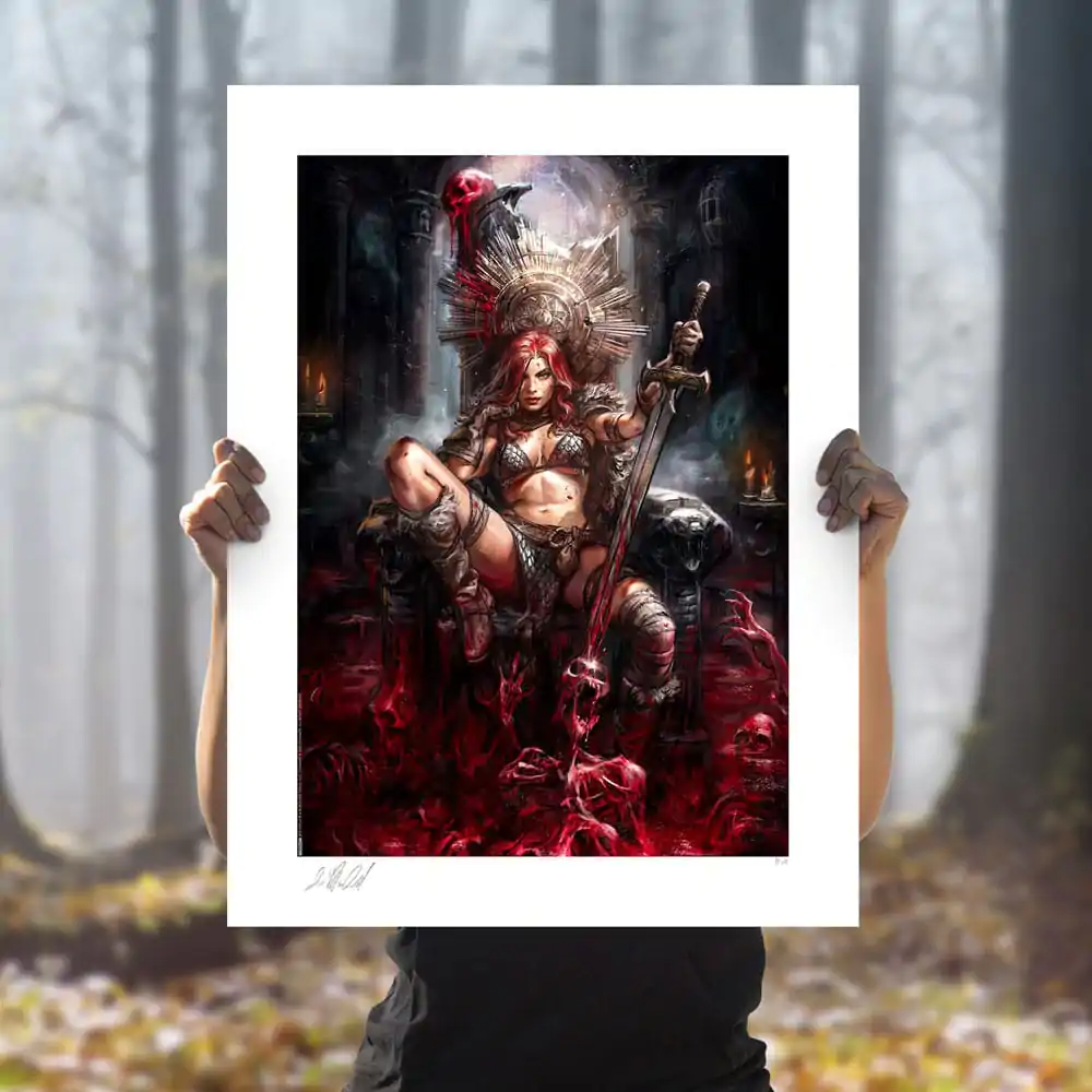 Dynamite Entertainment Art Print Red Sonja: Long Live the Queen 46 x 61 cm - nerámovaný produktová fotografia