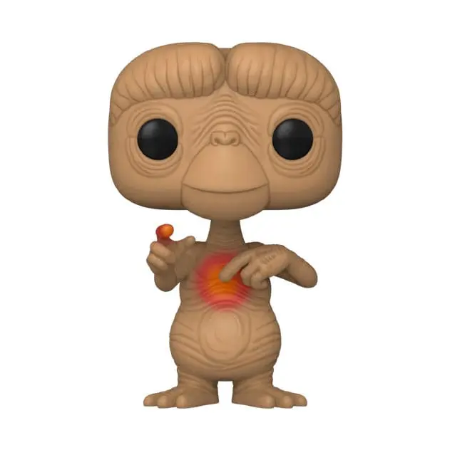 E.T. Štyridsaťročné výročie POP! Movies Vinyl Figúrka E.T. s /srdcom (Svietiace v tme) 9 cm termékfotó