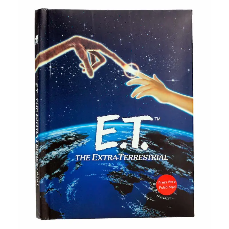 E.T. the Extra-Terrestrial Notebook svietiacim plagátom termékfotó