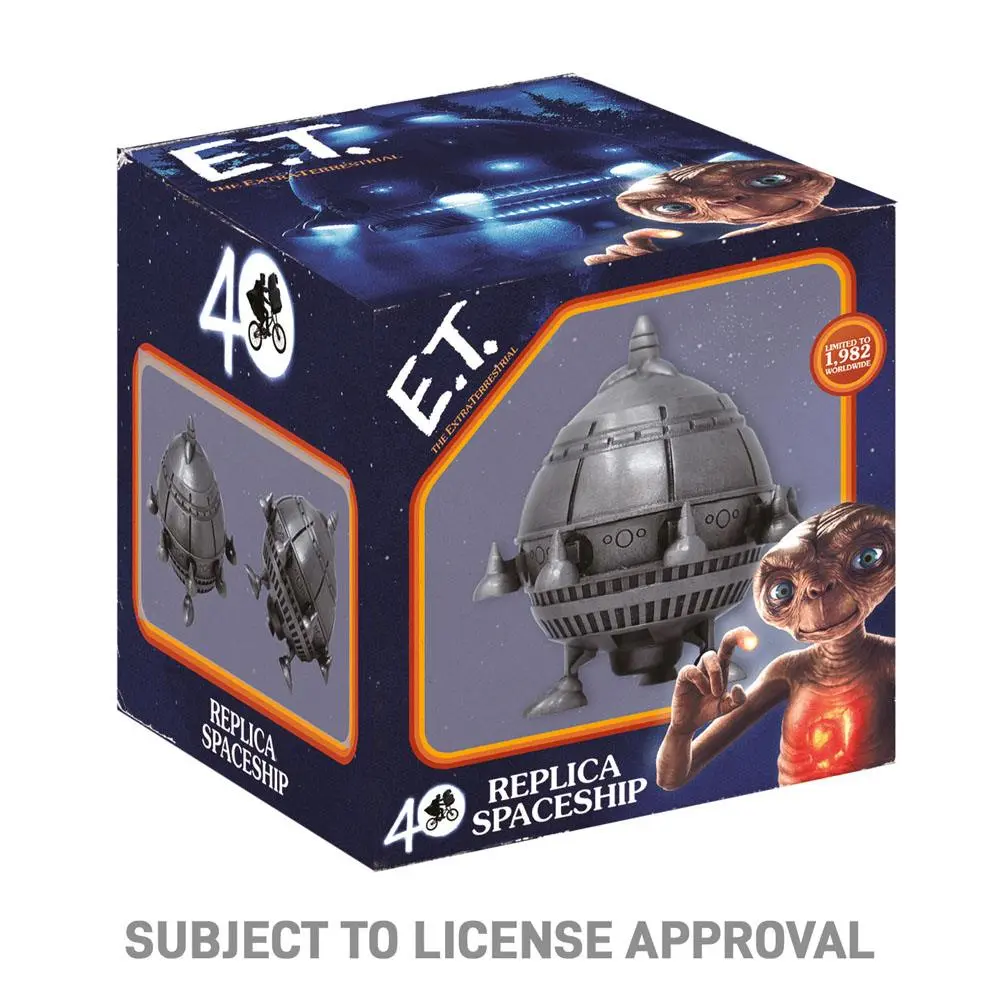 E.T Scaled Replica 40th Anniversary Spaceship Limited Edition 9 cm produktová fotografia