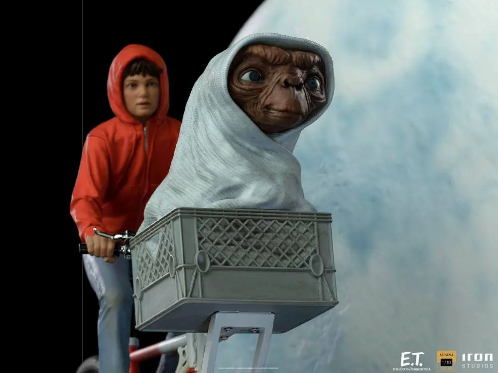 E.T. the Extra-Terrestrial Deluxe Art Scale Statue 1/10 E.T. & Elliot 27 cm Soška produktová fotografia