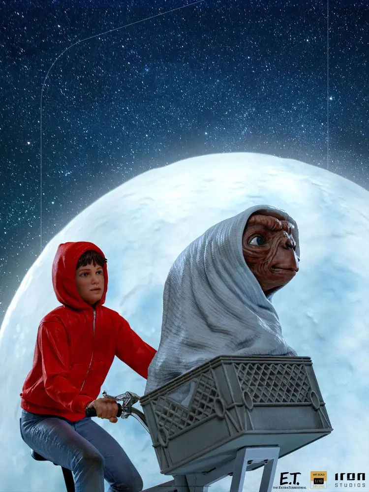 E.T. the Extra-Terrestrial Deluxe Art Scale Statue 1/10 E.T. & Elliot 27 cm Soška produktová fotografia