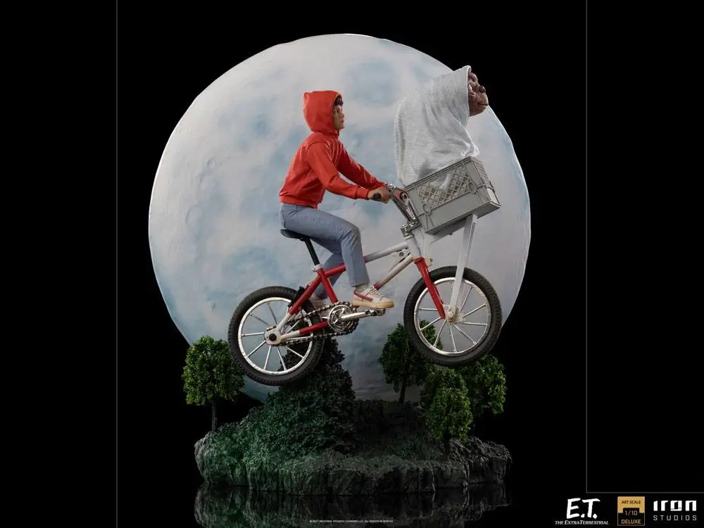 E.T. the Extra-Terrestrial Deluxe Art Scale Statue 1/10 E.T. & Elliot 27 cm Soška produktová fotografia