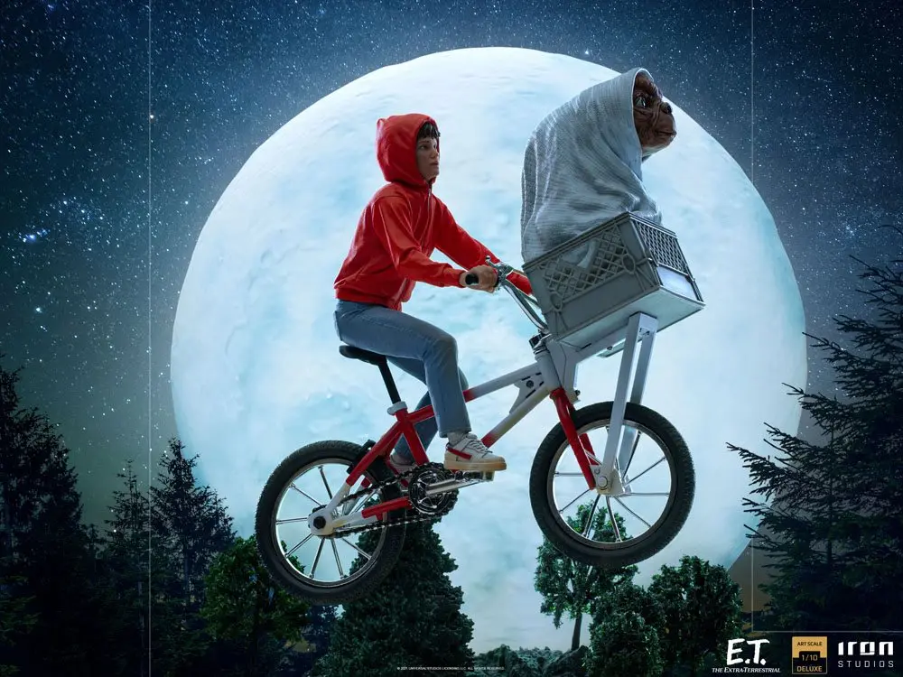 E.T. the Extra-Terrestrial Deluxe Art Scale Statue 1/10 E.T. & Elliot 27 cm Soška produktová fotografia
