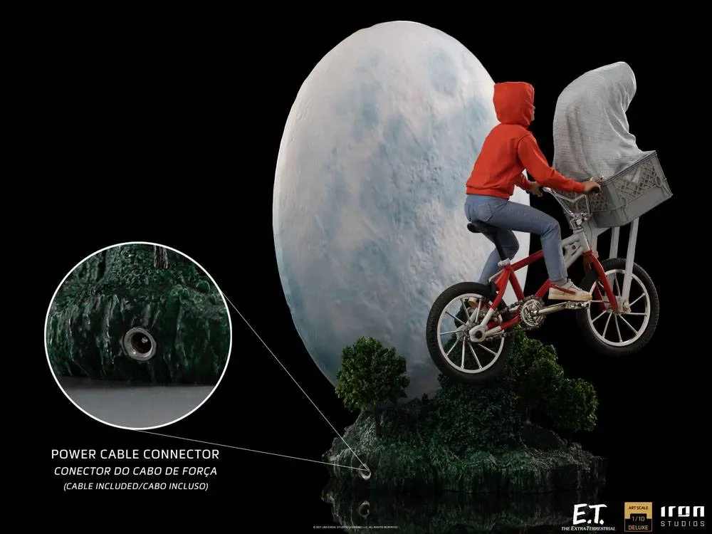E.T. the Extra-Terrestrial Deluxe Art Scale Statue 1/10 E.T. & Elliot 27 cm Soška produktová fotografia
