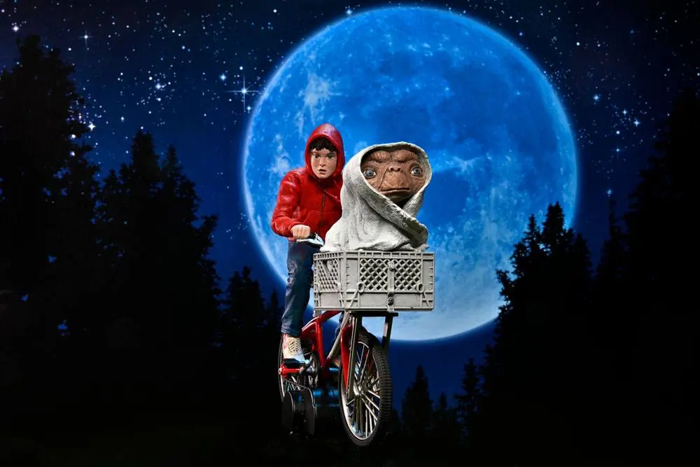 E.T. the Extra-Terrestrial Akčná figúrka Elliott &amp; E.T. na bicykli 13 cm termékfotó