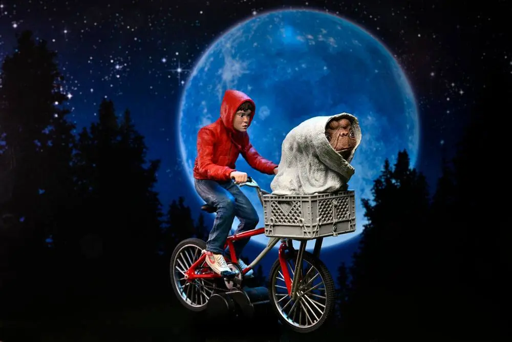 E.T. the Extra-Terrestrial Akčná figúrka Elliott &amp; E.T. na bicykli 13 cm termékfotó