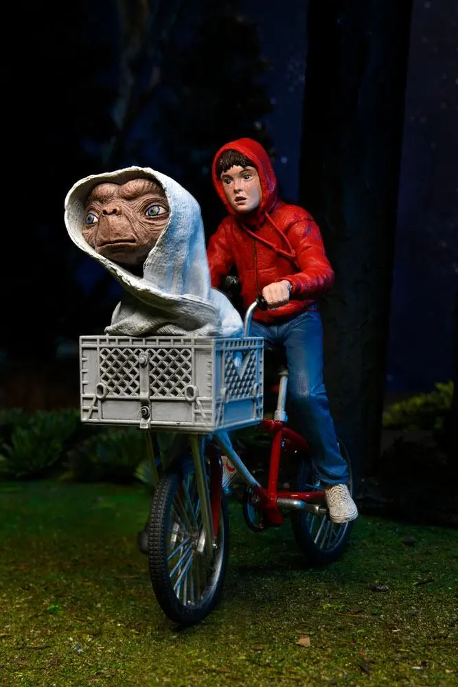 E.T. the Extra-Terrestrial Akčná figúrka Elliott &amp; E.T. na bicykli 13 cm termékfotó