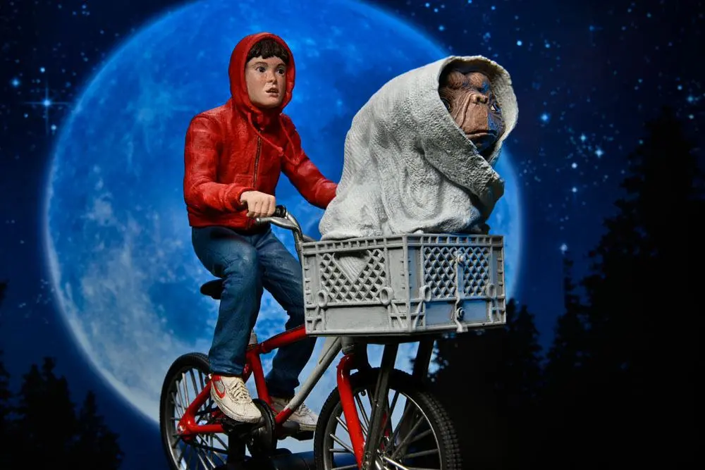 E.T. the Extra-Terrestrial Akčná figúrka Elliott &amp; E.T. na bicykli 13 cm termékfotó