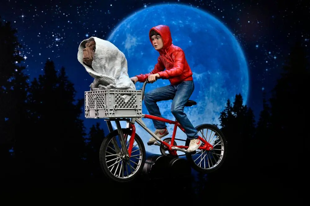 E.T. the Extra-Terrestrial Akčná figúrka Elliott &amp; E.T. na bicykli 13 cm termékfotó