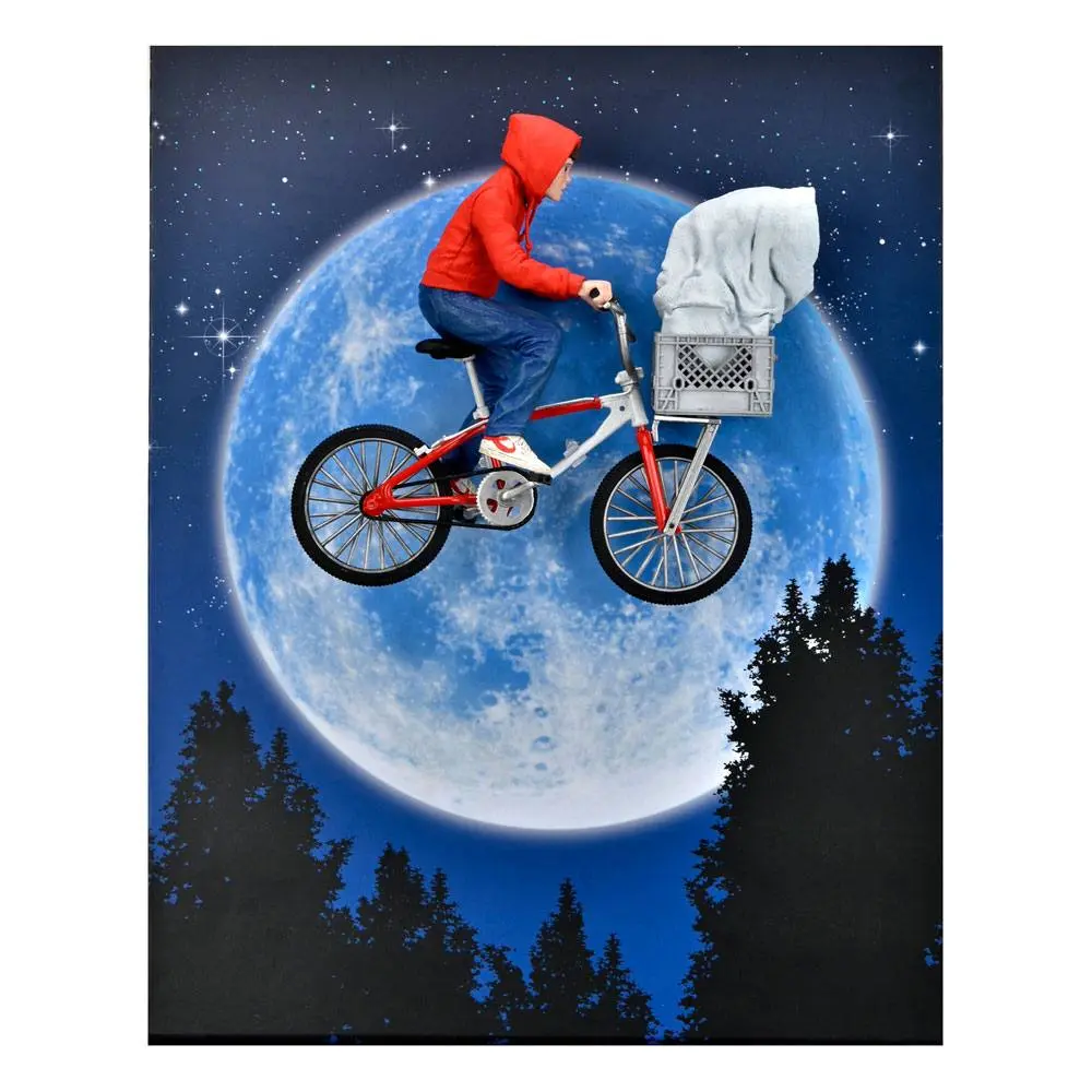 E.T. the Extra-Terrestrial Akčná figúrka Elliott &amp; E.T. na bicykli 13 cm termékfotó