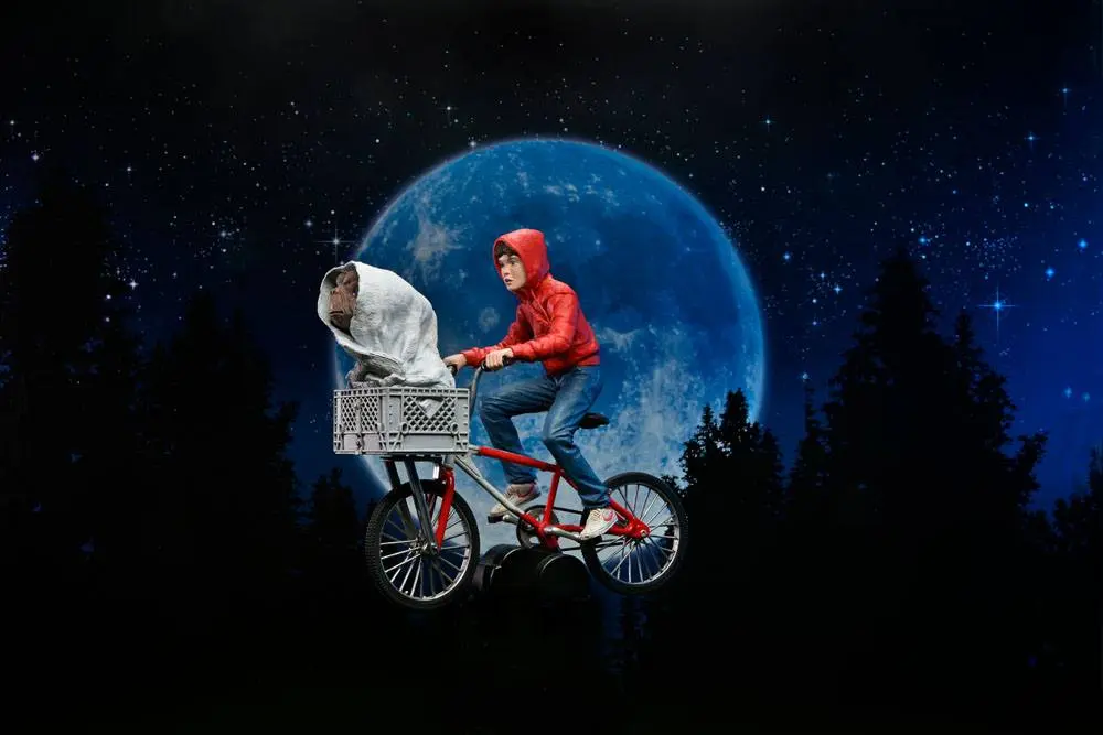 E.T. the Extra-Terrestrial Akčná figúrka Elliott &amp; E.T. na bicykli 13 cm termékfotó