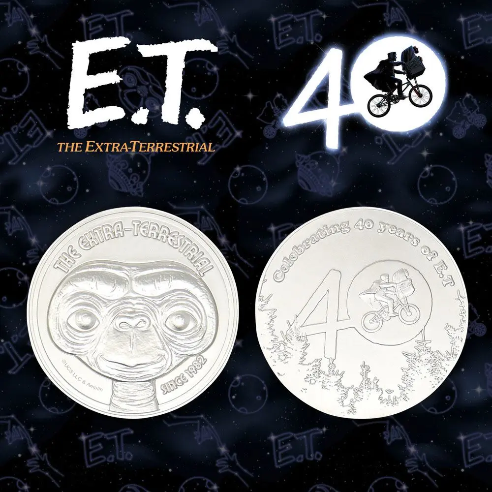 E.T. the Extra-Terrestrial medailón E.T. 40. výročie limitovaná edícia medailón termékfotó