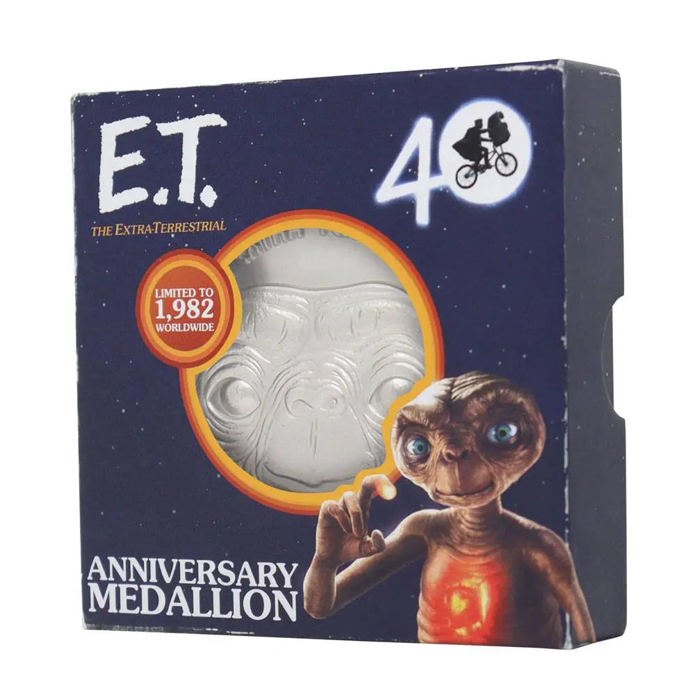 E.T. the Extra-Terrestrial medailón E.T. 40. výročie limitovaná edícia medailón termékfotó