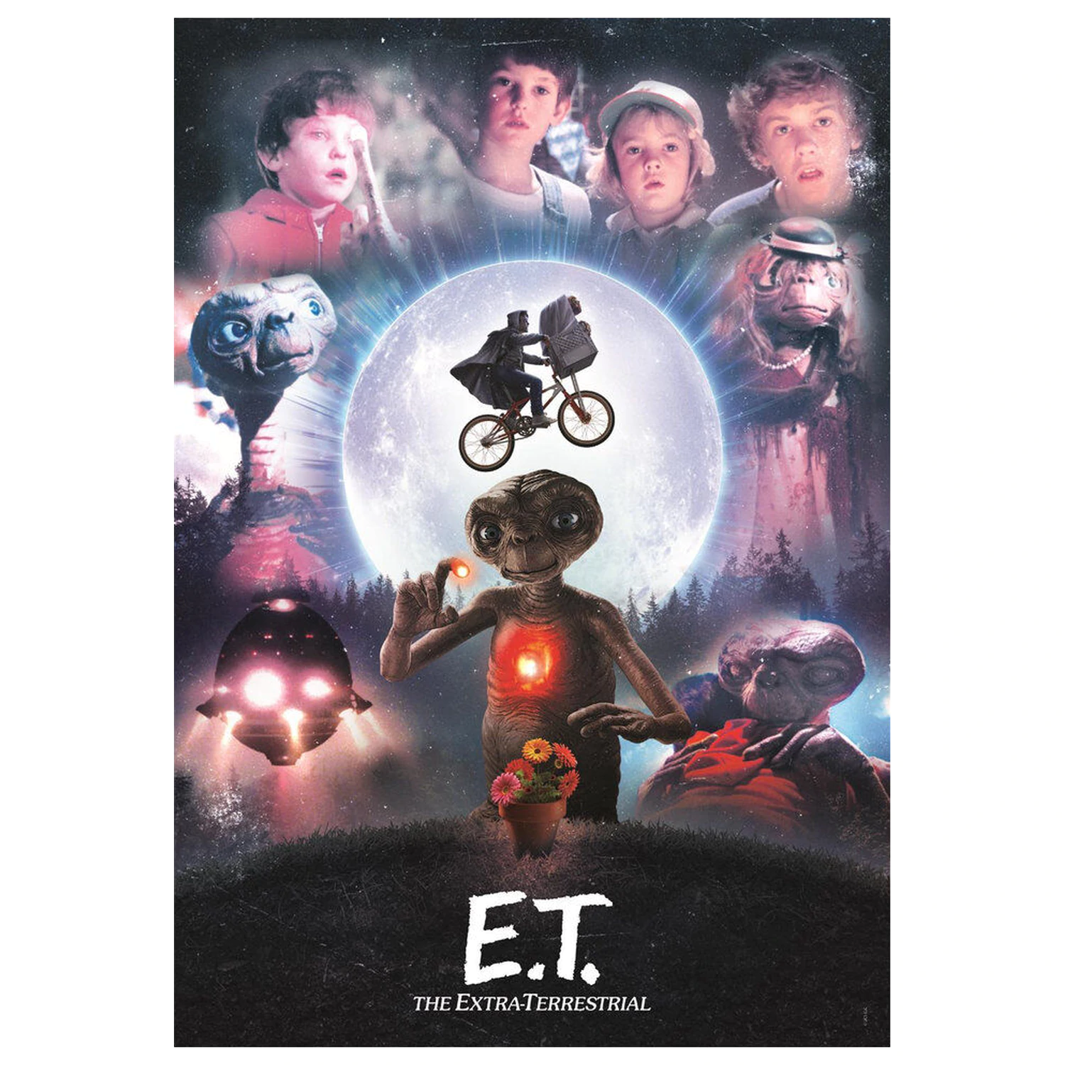E.T. the Extra-Terrestrial puzzle 1000 kusov produktová fotografia