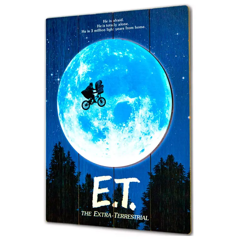 E.T. the Extra-Terrestrial WoodArts 3D drevená nástenná umelecká dekorácia The Extra-Terrestrial 30 x 40 cm produktová fotografia