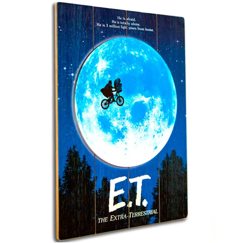 E.T. the Extra-Terrestrial WoodArts 3D drevená nástenná umelecká dekorácia The Extra-Terrestrial 30 x 40 cm produktová fotografia