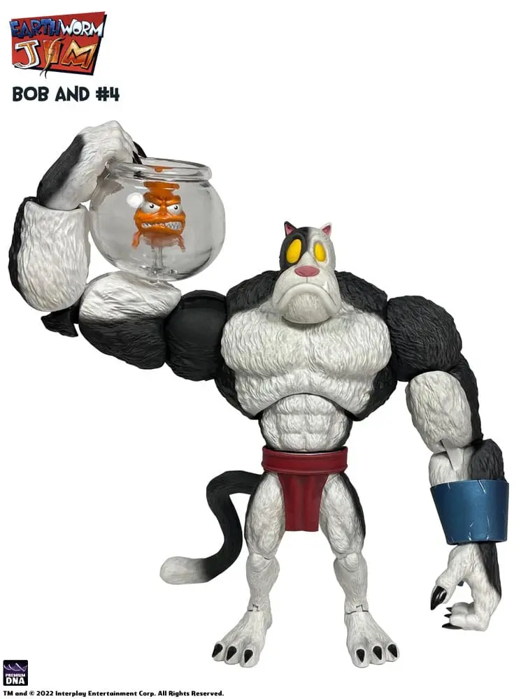 Earthworm Jim Akčná figúrka Wave 1: Bob the Killer Goldfish & #4 15 cm produktová fotografia