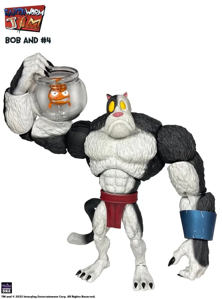 Earthworm Jim Akčná figúrka Wave 1: Bob the Killer Goldfish & #4 15 cm produktová fotografia