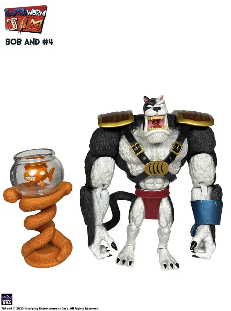 Earthworm Jim Akčná figúrka Wave 1: Bob the Killer Goldfish & #4 15 cm produktová fotografia