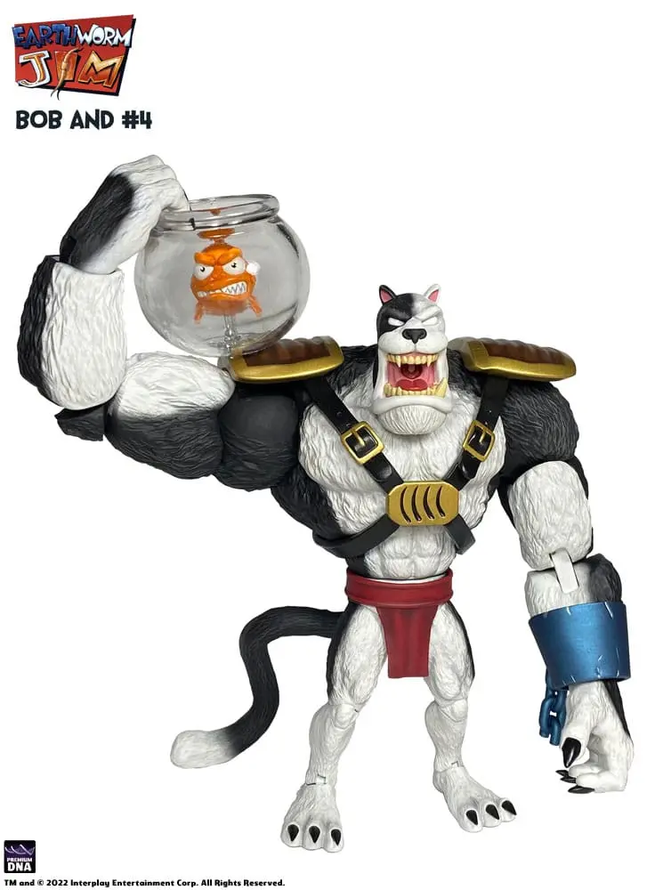 Earthworm Jim Akčná figúrka Wave 1: Bob the Killer Goldfish & #4 15 cm produktová fotografia