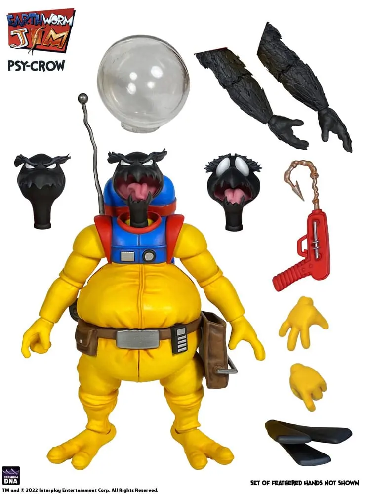 Earthworm Jim Akčná figúrka Wave 1: Psy-Crow 15 cm produktová fotografia
