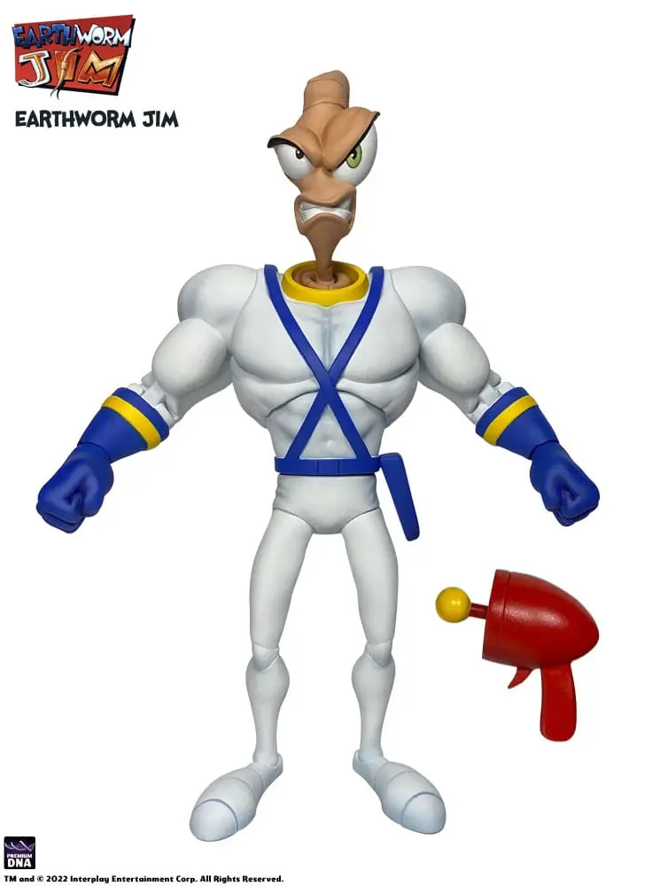 Earthworm Jim Accessory Pack Wave 1: Telo červa & Jimove hlavy produktová fotografia