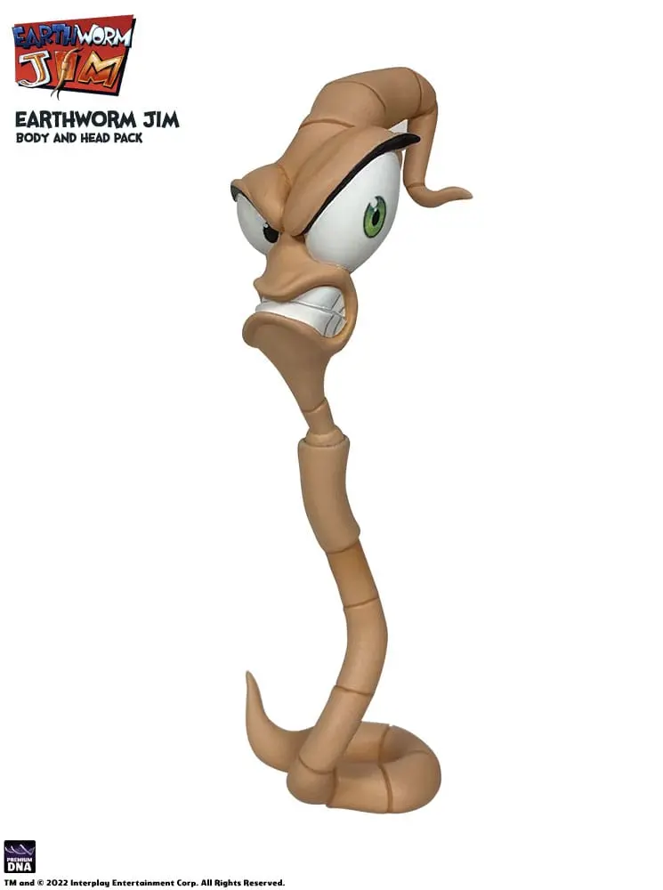 Earthworm Jim Accessory Pack Wave 1: Telo červa & Jimove hlavy produktová fotografia