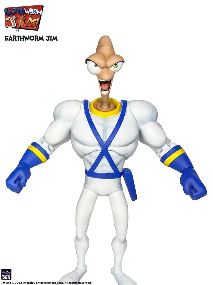 Earthworm Jim Accessory Pack Wave 1: Telo červa & Jimove hlavy produktová fotografia