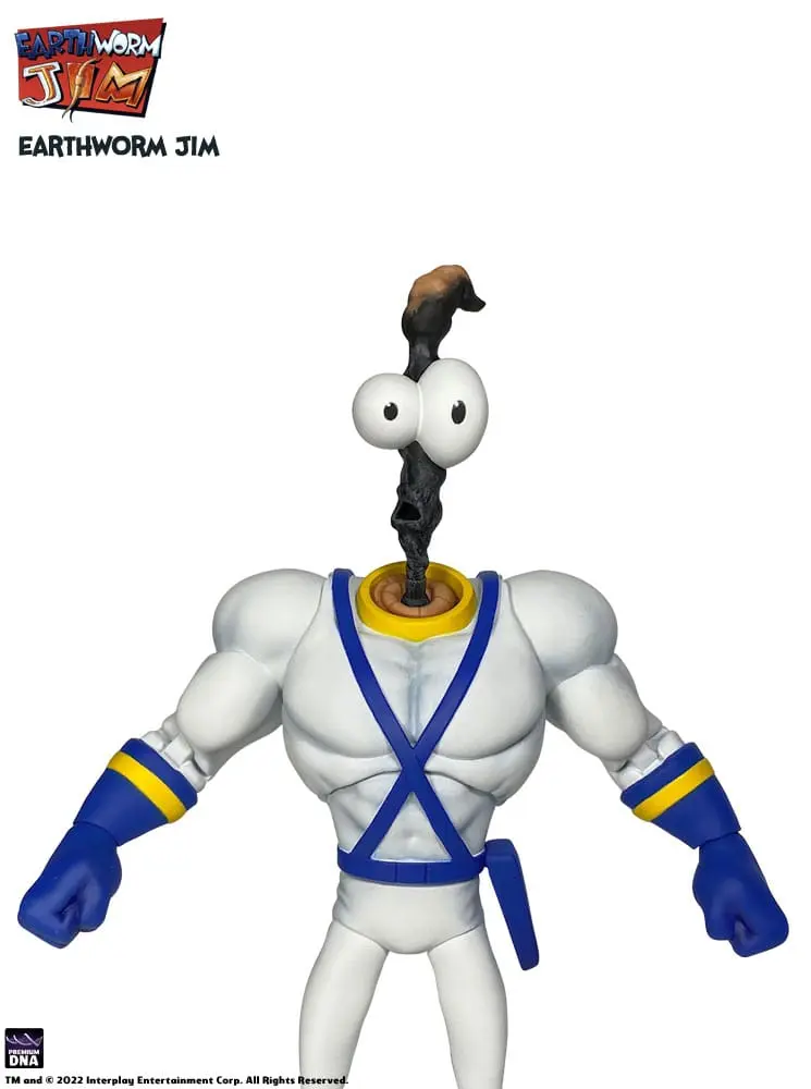 Earthworm Jim Accessory Pack Wave 1: Telo červa & Jimove hlavy produktová fotografia