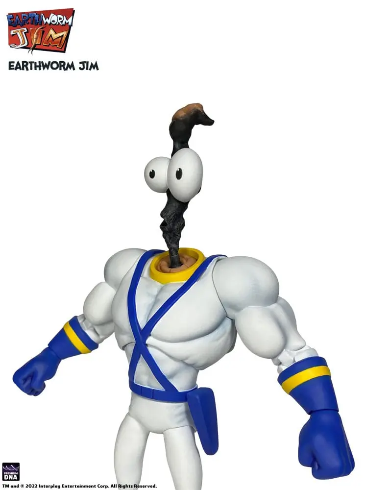 Earthworm Jim Accessory Pack Wave 1: Telo červa & Jimove hlavy produktová fotografia