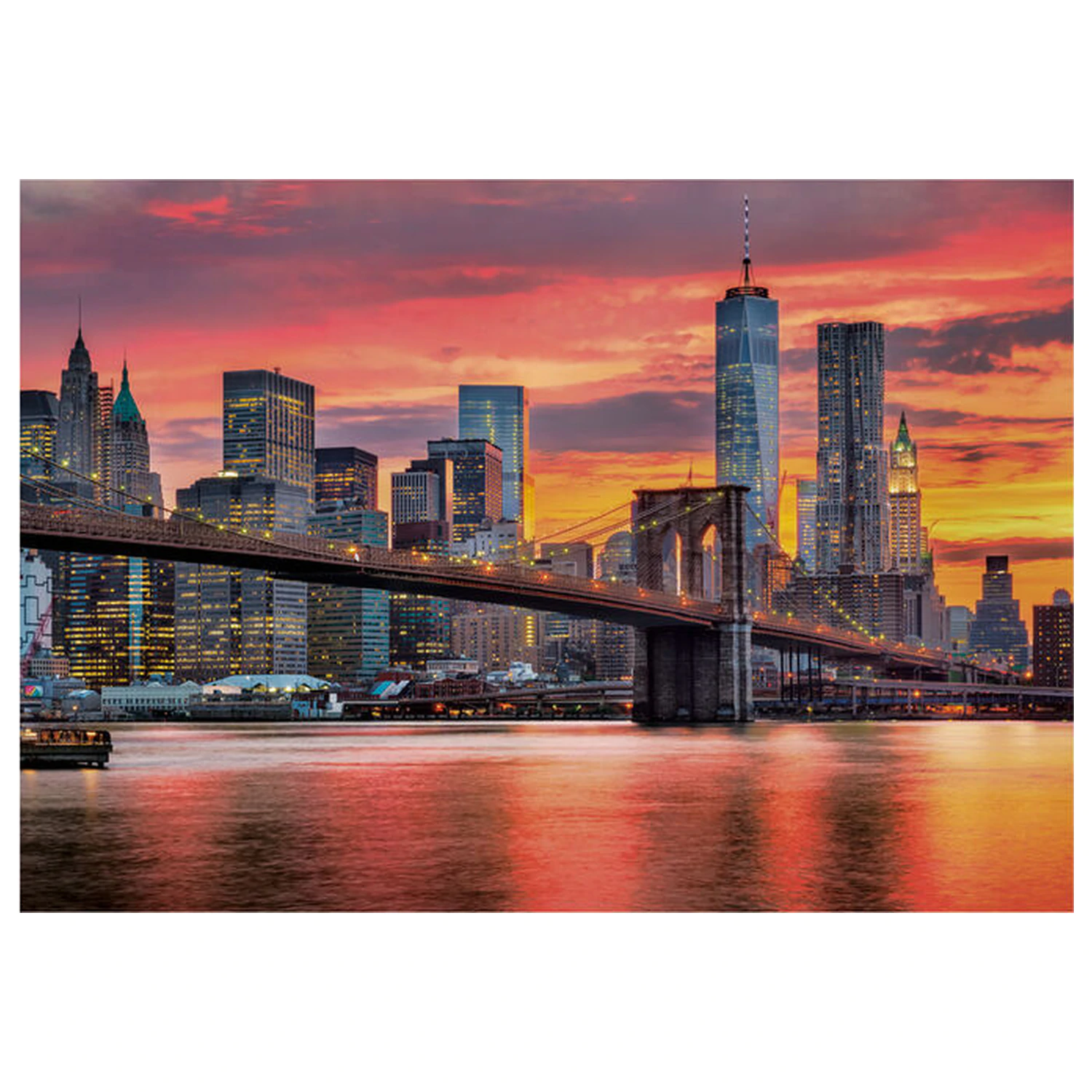 East River at Dusk puzzle 1500 dielikov produktová fotografia