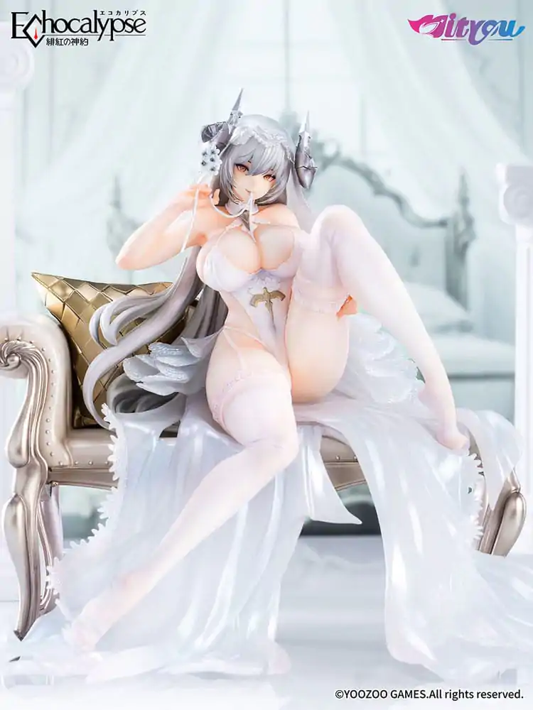 Echocalypse PVC socha 1/7 Lilith Pure White Pledge Ver. 21 cm produktová fotografia